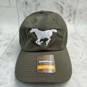 Neil Young & The Horse Love Earth Tour Olive Cap Hat adjustable